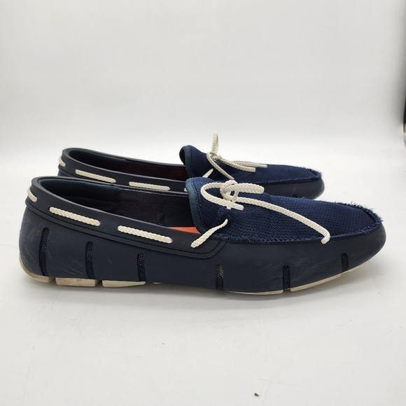 SWIMS Shoe Men 13 Breeze Knit Wave  Slip On Penny Loafer Walking Drive Comfort - Picture 8 of 10